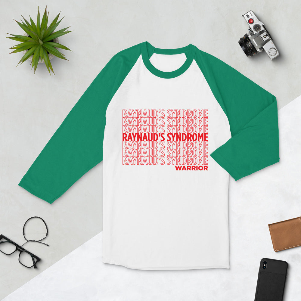 Raynaud's Syndrome Repeating 3/4 Shirt