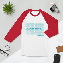 Load image into Gallery viewer, Trigeminal Neuralgia Repeating 3/4 Shirt