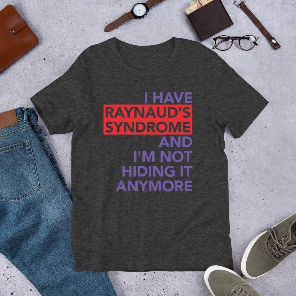 Raynaud's Syndrome Not Hiding Shirt