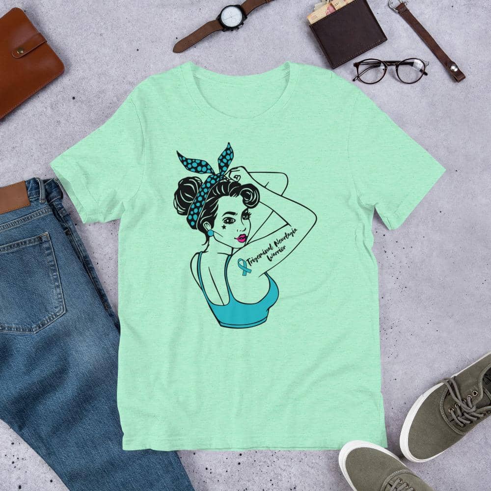 Trigeminal Neurlagia Pinup Warrior Shirt