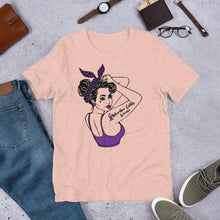Load image into Gallery viewer, Ulcerative Colitis Pinup Warrior Shirt