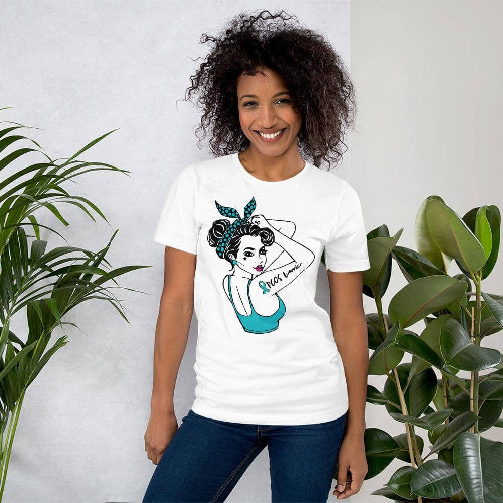 Polycystic Ovary Syndrome (PCOS) Pinup Warrior Shirt