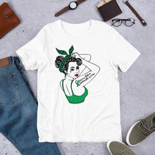Load image into Gallery viewer, Primary Biliary Cholangitis Pinup Warrior Shirt